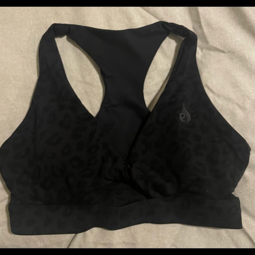 Ryderwear Black Camo Sports bra